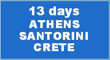 ATHENS-SANTORINI-CRETE